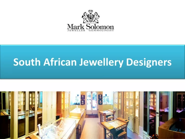 south african jewellery designers