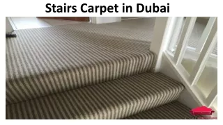 stairs carpet in dubai