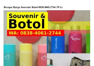 Berapa Harga Souvenir Botol O838~4O61~2ᜪ44{WA}