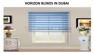 horizon blinds in dubai