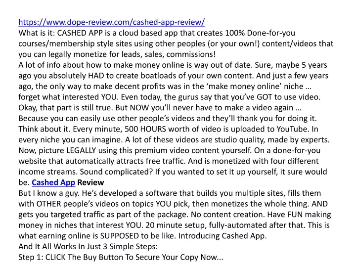 https www dope review com cashed app review what