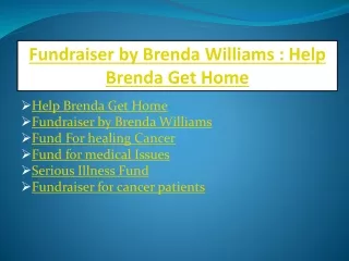 Fundraiser for cancer patients