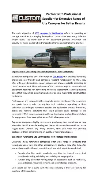partner with professional supplier for extensive