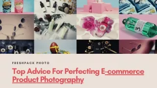 E-Commerce Photographer - Freshpack Photo