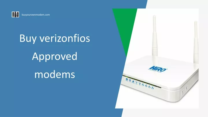 buy verizonfios approved modems