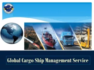 Global Cargo Ship Management Service