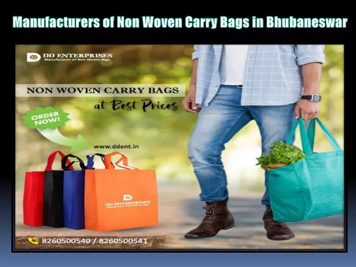 manufacturers of non woven carry bags
