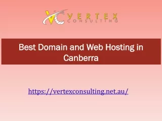 Best Domain and Web Hosting in Canberra