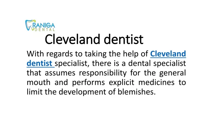 c leveland dentist