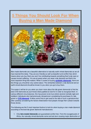 5 things you should look for when buying