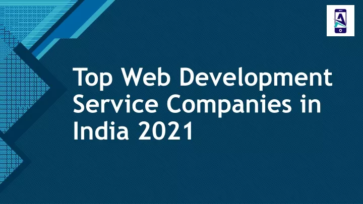 top web development service companies in india 2021