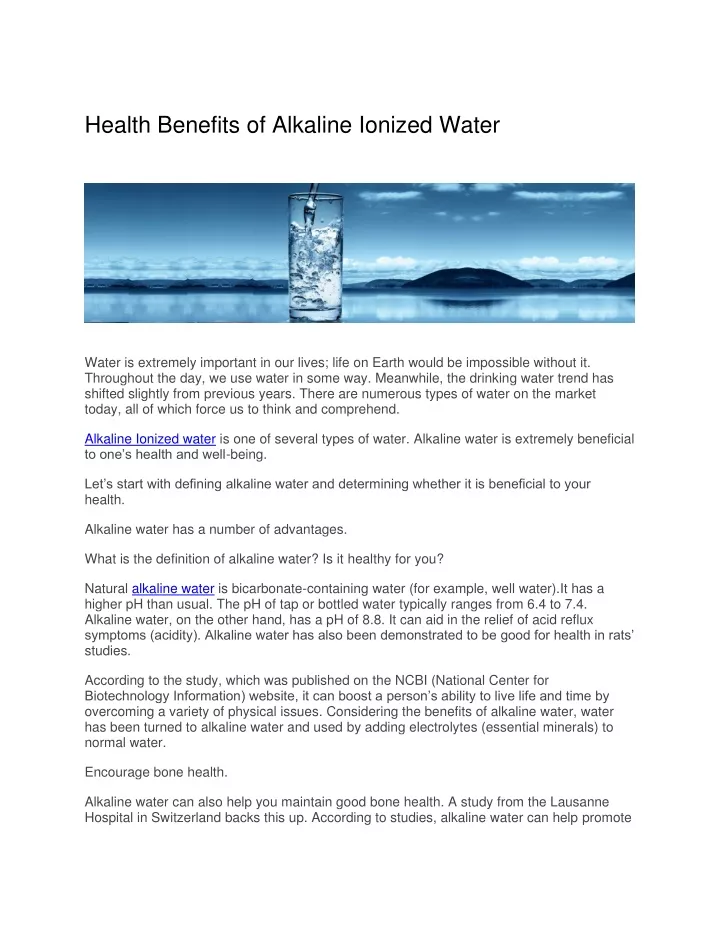 Ppt Health Benefits Of Alkaline Ionized Water Powerpoint Presentation Id10875274 2808