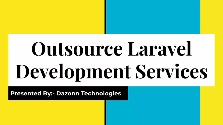 outsource laravel development services