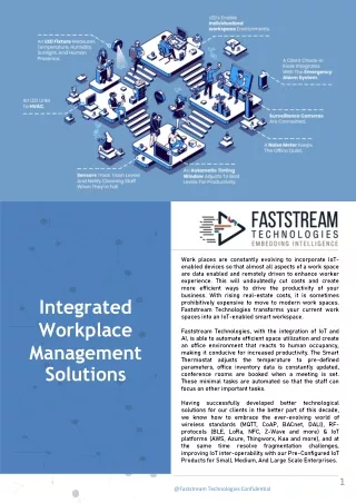 Integrated Workplace Management Systems by Faststream Technologies