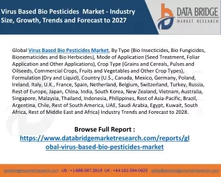 Virus Based Bio Pesticides Market