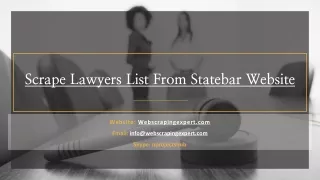 scrape lawyers list from statebar website