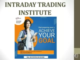 Intraday Trading Courses