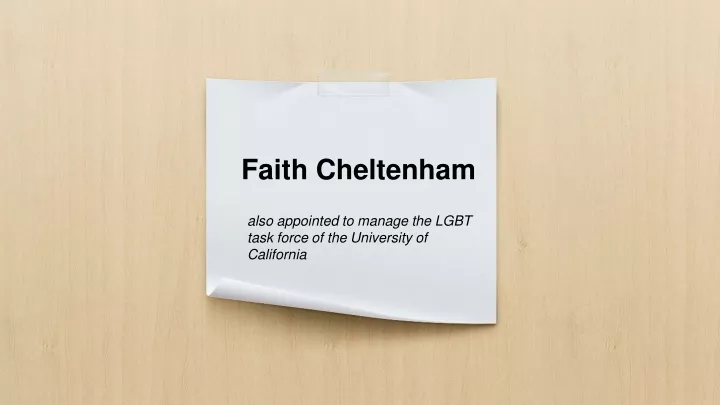 faith cheltenham