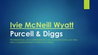 Ivie McNeill Wyatt Purcell & Diggs