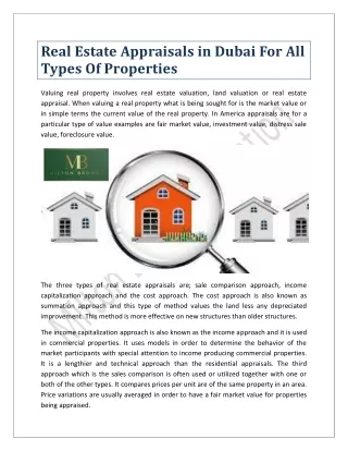 Real Estate Appraisals in Dubai For All Types Of Properties-converted