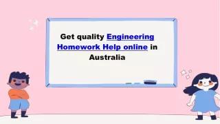 get quality engineering h omework h elp online in australia