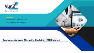 complementary and alternative medicines cam market