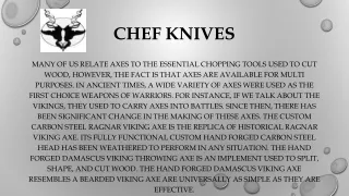 chef knives