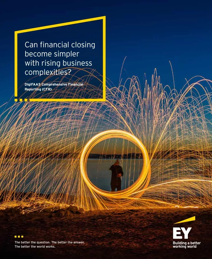 can financial closing become simpler with rising