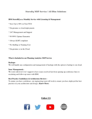 storediq msp service all blue solutions