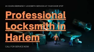 Professional Locksmith in Harlem