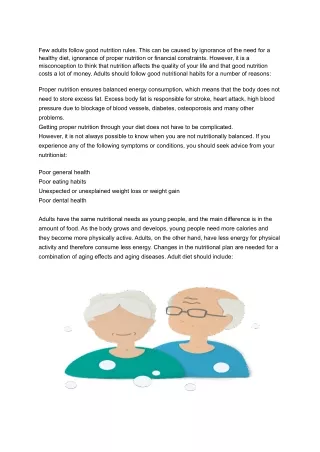 Great Nutrition Tips For Adults (1)