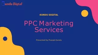PPC Marketing Services| Graphic Design
