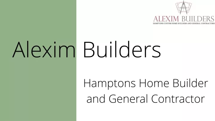 alexim builders