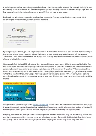 a period ago an on line marketing guru predicted