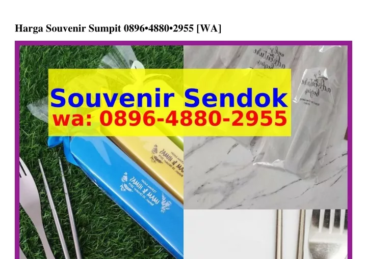 harga souvenir sumpit 0896 4880 2955 wa