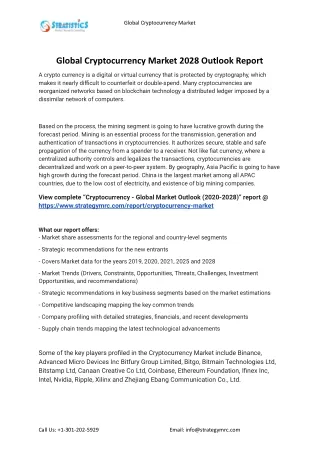 global cryptocurrency market
