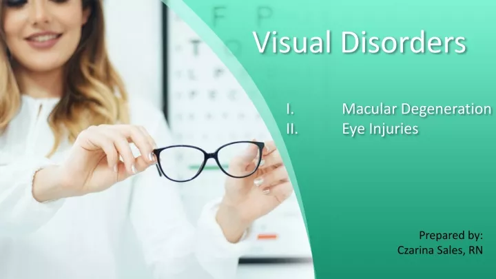 visual disorders