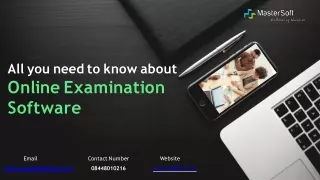 All you need to know about online examination software
