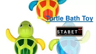 turtle bath toy