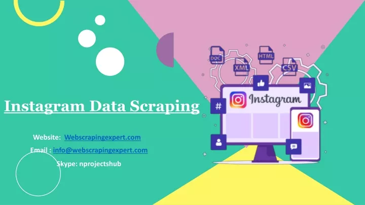 instagram data scraping