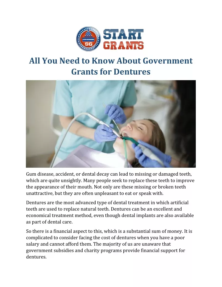 all you need to know about government grants