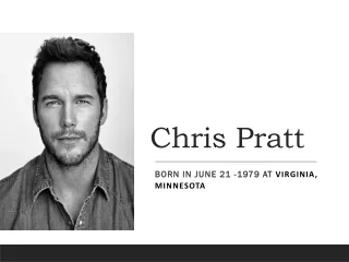 Chris Pratt Net worth