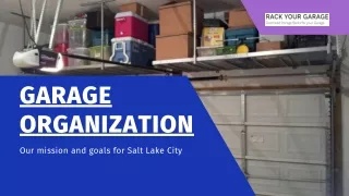 Garage organization Salt Lake City