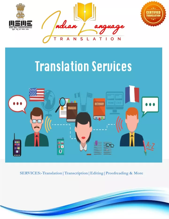 services translation transcription editing