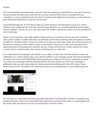 vimeo