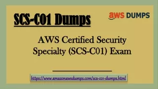 SCS-C01 Real Exam - Amazonawsdumps.com