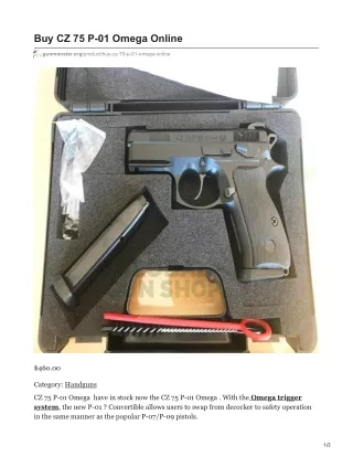 buy cz 75 p 01 omega online