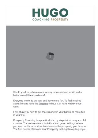 would you like to have more money increased self