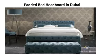 padded bed headboard in dubai