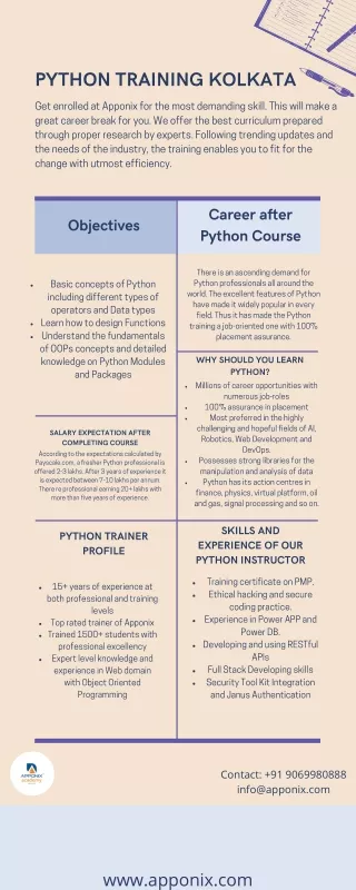 Python training kolkata